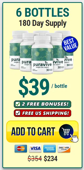 puravive  6 bottle order price